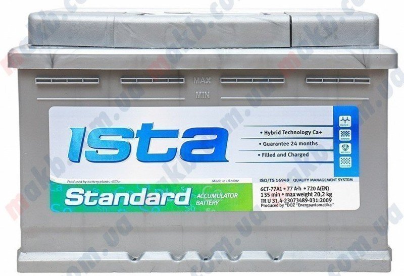 Ista 7 series 74Ah R+ 720A