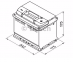 Аккумулятор Bosch S5 Silver Plus 61AH R+600A (EN) (Низкобазовый) 12 Аккумулятор Bosch S5 Silver Plus 61AH R+600A (EN) (Низкобазовый) 12