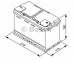 Аккумулятор Bosch S5 AGM 70AH R+760A (EN) 12 Аккумулятор Bosch S5 AGM 70AH R+760A (EN) 12