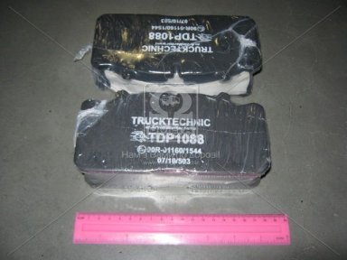 Колодка торм. диск. (компл. на ось) DAF, IVECO, MAN, RVI (пр-во TruckTechnic) Колодка торм. диск. (компл. на ось) DAF, IVECO, MAN, RVI (пр-во TruckTechnic)