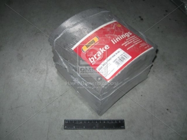 Накладка торм. (компл. на ось) 419х203 станд. FRUEHAUF, ROR, TRAILOR (пр-во Lumag) Накладка торм. (компл. на ось) 419х203 станд. FRUEHAUF, ROR, TRAILOR (пр-во Lumag)