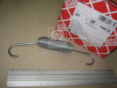 Пружина 22,5x2,5x185 важеля гальмівний. BPW (вир-во Febi) Пружина 22,5x2,5x185 важеля гальмівний. BPW (вир-во Febi)