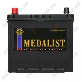 Акумулятор Medalist (75D23R) 65Ah JL+ 570A Акумулятор Medalist (75D23R) 65Ah JL+ 570A