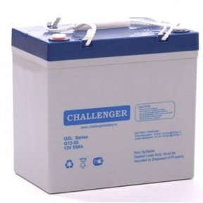 Аккумулятор гелевый CHALLENGER G12-55 Аккумулятор гелевый CHALLENGER G12-55