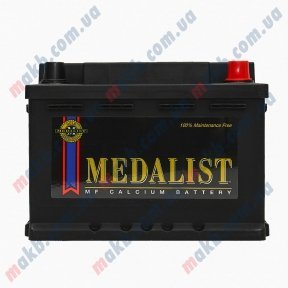Аккумулятор Medalist 63Ah R+ 640A (низкобазовый) Аккумулятор Medalist 63Ah R+ 640A (низкобазовый)