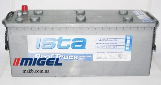 Аккумулятор Ista 140Ah L+ 850A Аккумулятор Ista 140Ah L+ 850A