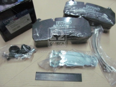 Колодка торм. диск. (компл. на ось) BPW SKH (пр-во Techno Brake) Колодка торм. диск. (компл. на ось) BPW SKH (пр-во Techno Brake)