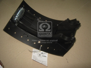 Колодка гальмівний. барабан. BPW (вир-во FEBI)