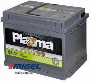 Аккумулятор Plazma Premium 65AH R+ 640A Аккумулятор Plazma Premium 65AH R+ 640A