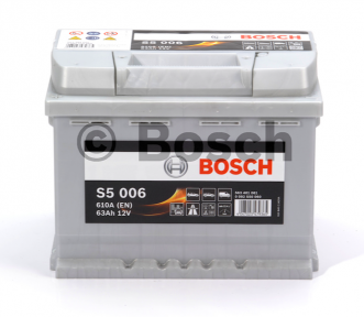 Аккумулятор Bosch S5 Silver Plus 63AH L+610A (EN) Аккумулятор Bosch S5 Silver Plus 63AH L+610A (EN)