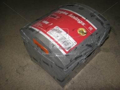 Накладка торм. (компл. на ось) 360х200 1-й рем. BPW (пр-во Lumag) Накладка торм. (компл. на ось) 360х200 1-й рем. BPW (пр-во Lumag)