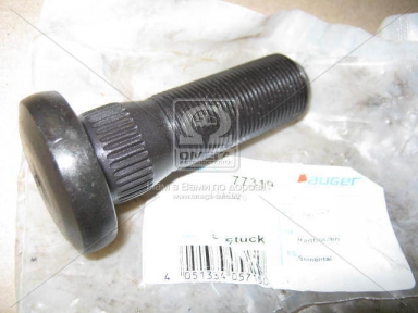 Шпилька М22*1,5*43*72 колеса DAF (пр-во Auger) Шпилька М22*1,5*43*72 колеса DAF (пр-во Auger)