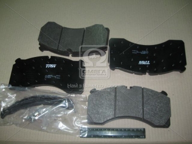 Колодка торм. диск. (компл. на ось) ROR DX195 (пр-во TRW) Колодка торм. диск. (компл. на ось) ROR DX195 (пр-во TRW)