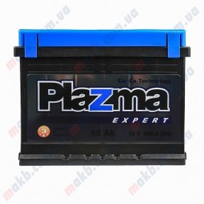 Акумулятор Plazma Expert 60AH R+ 540A Акумулятор Plazma Expert 60AH R+ 540A