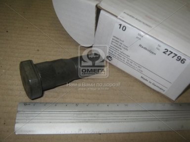 Шпилька М22*1,5*70 колеса RENAULT (вир-во Febi) Шпилька М22*1,5*70 колеса RENAULT (вир-во Febi)