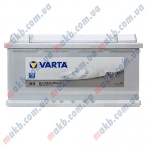 Акумулятор Varta 100Ah R+ 830A Silver Dynamic Акумулятор Varta 100Ah R+ 830A Silver Dynamic