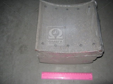 Накладка торм. (компл. на ось) 410х200 1-й рем. VOLVO F12,FH12,FL7,FL10 (пр-во Lumag) Накладка торм. (компл. на ось) 410х200 1-й рем. VOLVO F12,FH12,FL7,FL10 (пр-во Lumag)