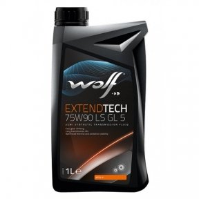 Трансмиссионное масло WOLF EXTENDTECH 75W90 LS GL 5 (1 л) Трансмиссионное масло WOLF EXTENDTECH 75W90 LS GL 5 (1 л)