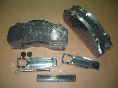 Колодка торм. диск. (компл. на ось) BPW, DAF XF95, IVECO, MB ACTROS, SAF, SCANIA (пр-во CEI) Колодка торм. диск. (компл. на ось) BPW, DAF XF95, IVECO, MB ACTROS, SAF, SCANIA (пр-во CEI)