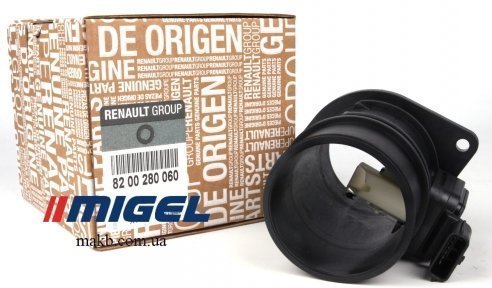 Витратомір повітря Trafic 2.0 DCI 06-/Master 2.5 DCI 06-/ Kangoo 1.5 dCi 08- Витратомір повітря Trafic 2.0 DCI 06-/Master 2.5 DCI 06-/ Kangoo 1.5 dCi 08-