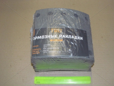 Накладка торм. (компл. на ось) 420х180 1-й рем. BPW, KASSBOHRER, SAF (пр-во TRU) Накладка торм. (компл. на ось) 420х180 1-й рем. BPW, KASSBOHRER, SAF (пр-во TRU)