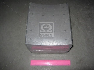 Накладка торм. (компл. на ось) 420х200 станд. DAF XF95,75CF,F85,SB (пр-во Lumag) Накладка торм. (компл. на ось) 420х200 станд. DAF XF95,75CF,F85,SB (пр-во Lumag)