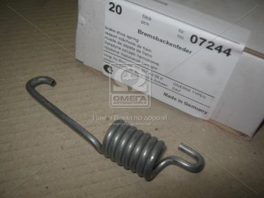 Пружина 100*57*4*21 колодки торм. BPW (пр-во Febi) Пружина 100*57*4*21 колодки торм. BPW (пр-во Febi)