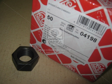 Гайка М24x3 BPW (пр-во Febi) Гайка М24x3 BPW (пр-во Febi)