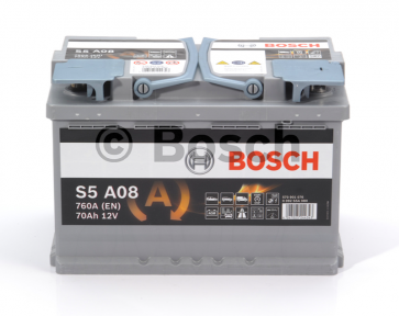Аккумулятор Bosch S5 AGM 70AH R+760A (EN) Аккумулятор Bosch S5 AGM 70AH R+760A (EN)