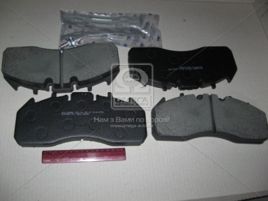 Колодка торм. диск. (компл. на ось) RVI MAGNUM,PREMIUM, ROR, VOLVO (пр-во Lumag) Колодка торм. диск. (компл. на ось) RVI MAGNUM,PREMIUM, ROR, VOLVO (пр-во Lumag)