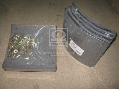 Накладка торм. (компл. на ось) PREMIUM 420х200 станд. BPW, DAF SB, SAF (RIDER) Накладка торм. (компл. на ось) PREMIUM 420х200 станд. BPW, DAF SB, SAF (RIDER)