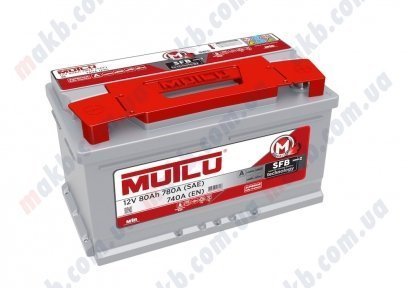 Аккумулятор Mutlu SFB Technology 80Ah R+ 740A (низкобазовый) Аккумулятор Mutlu SFB Technology 80Ah R+ 740A (низкобазовый)