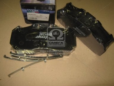 Колодка торм. диск. (компл. на ось) MAN F2000,TGA, RVI MAGNUM,PREMIUM, ROR (пр-во Techno Brake) Колодка торм. диск. (компл. на ось) MAN F2000,TGA, RVI MAGNUM,PREMIUM, ROR (пр-во Techno Brake)