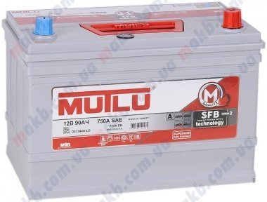Аккумулятор Mutlu SFB Technology 90Ah JR+ 720A Аккумулятор Mutlu SFB Technology 90Ah JR+ 720A