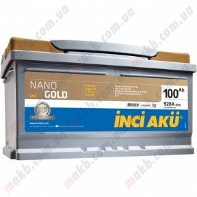 Акумулятор INCI AKU NanoGold Start-Stop 100Ah R+ 920A Акумулятор INCI AKU NanoGold Start-Stop 100Ah R+ 920A