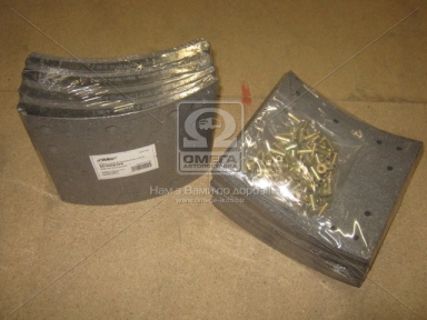 Накладка гальмівний. (компл. на вісь) PREMIUM 419х178 (Відп.6,35 мм) 2-й рем. ROR TA, FRUEHAUF (RIDER)