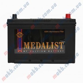 Акумулятор Medalist (115D31L) 100Ah JR+ 800A Акумулятор Medalist (115D31L) 100Ah JR+ 800A