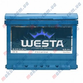 Аккумулятор WESTA 65AH L+ 640A Аккумулятор WESTA 65AH L+ 640A