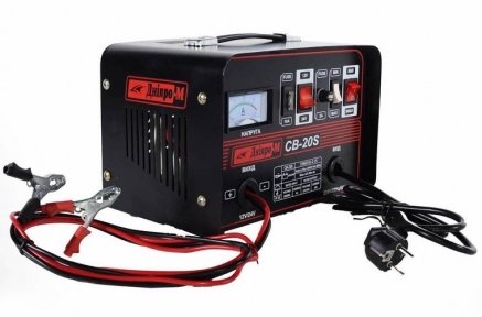 Зарядное для аккумулятора Дніпро-М CВ-20S Зарядное для аккумулятора Дніпро-М CВ-20S