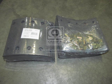 Накладка гальмівний. (компл. на вісь) 420х180 станд. BPW, KASSBOHRER, SAF (RIDER) Накладка гальмівний. (компл. на вісь) 420х180 станд. BPW, KASSBOHRER, SAF (RIDER)