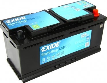 Акумулятор Exide AGM 105Ah R+ 950A Акумулятор Exide AGM 105Ah R+ 950A