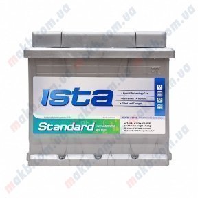 Аккумулятор Ista Standard 50Ah R+ 420A Аккумулятор Ista Standard 50Ah R+ 420A