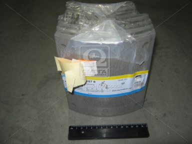 Накладка торм. (компл. на ось) станд. FRUEHAUF,ROR D311ММ,158/126x191 (пр-во Jurid) Накладка торм. (компл. на ось) станд. FRUEHAUF,ROR D311ММ,158/126x191 (пр-во Jurid)