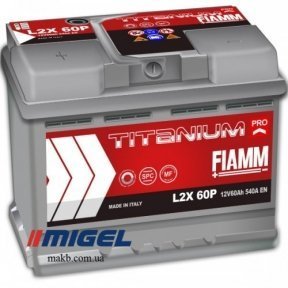 Аккумулятор Fiamm Titanium PRO 60Ah L+ 540A Аккумулятор Fiamm Titanium PRO 60Ah L+ 540A