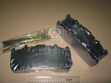 Колодка торм. диск. (компл. на ось) BPW, VOLVO, RENAULT (пр-во TRU) Колодка торм. диск. (компл. на ось) BPW, VOLVO, RENAULT (пр-во TRU)