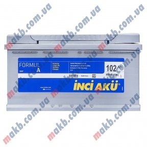 Акумулятор INCI-AKU Formula A 102Ah R+ 860A Акумулятор INCI-AKU Formula A 102Ah R+ 860A