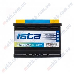 Аккумулятор Ista Classic 60Ah L+ 510A Аккумулятор Ista Classic 60Ah L+ 510A