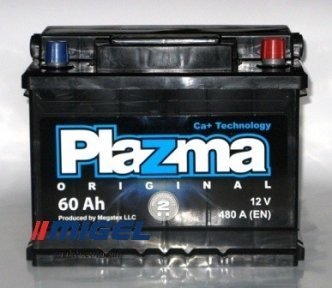 Аккумулятор Plazma Original 60AH R+ 480A
