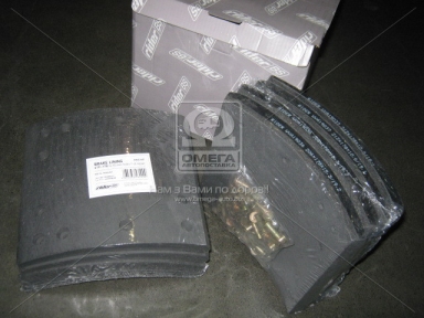 Накладка торм. (компл. на ось) 419х178 (Отв.6,35мм) 1-й рем. ROR TA, FRUEHAUF (RIDER) Накладка торм. (компл. на ось) 419х178 (Отв.6,35мм) 1-й рем. ROR TA, FRUEHAUF (RIDER)