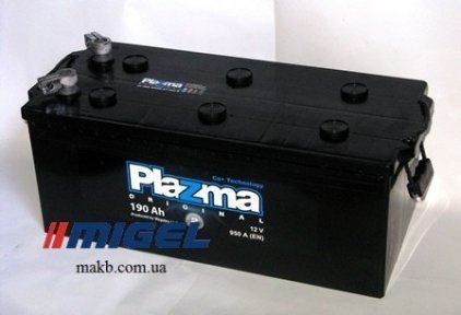 Аккумулятор Plazma Original 190Ah L+ 950A